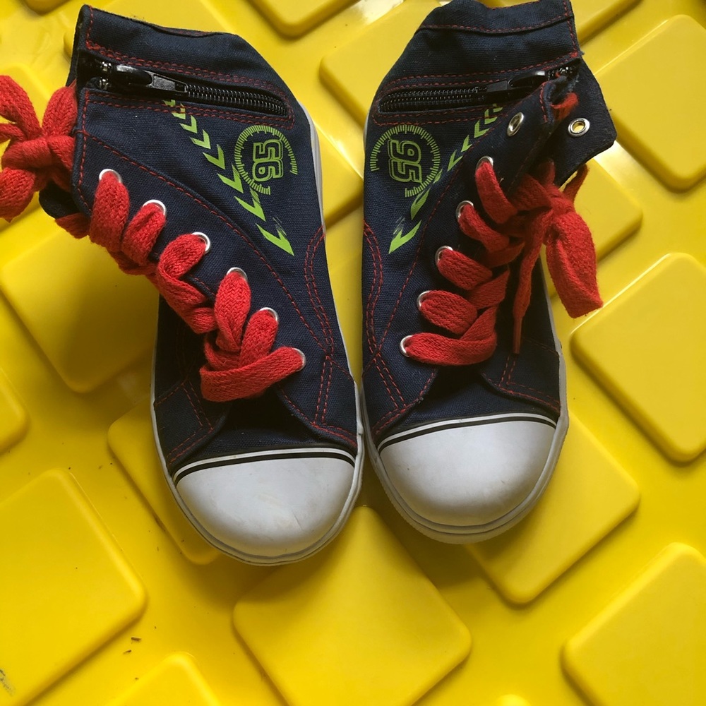 Disney Cars Lightening McQueen Toddler high tops